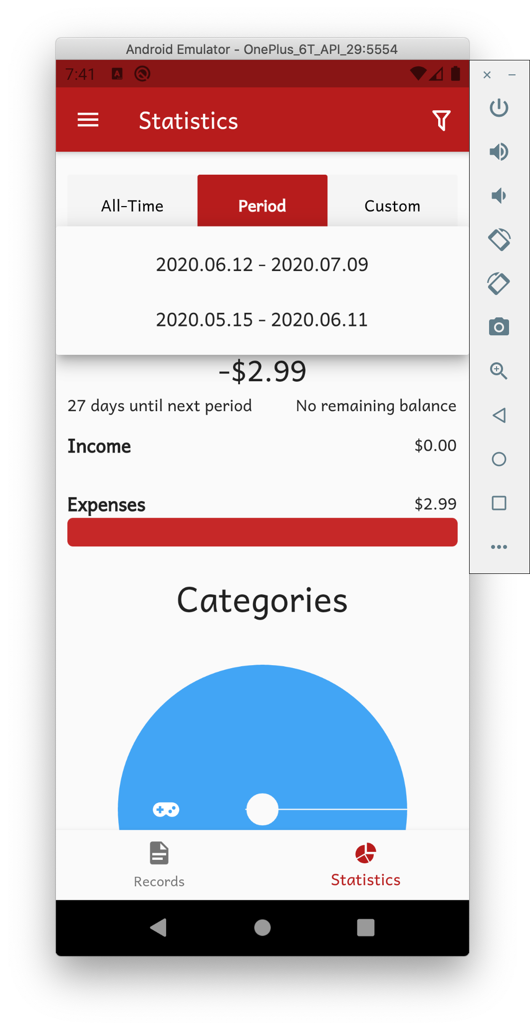 A fund tracking application built with Flutter