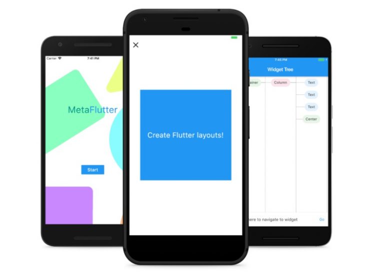 A tool to build Flutter layouts on-device