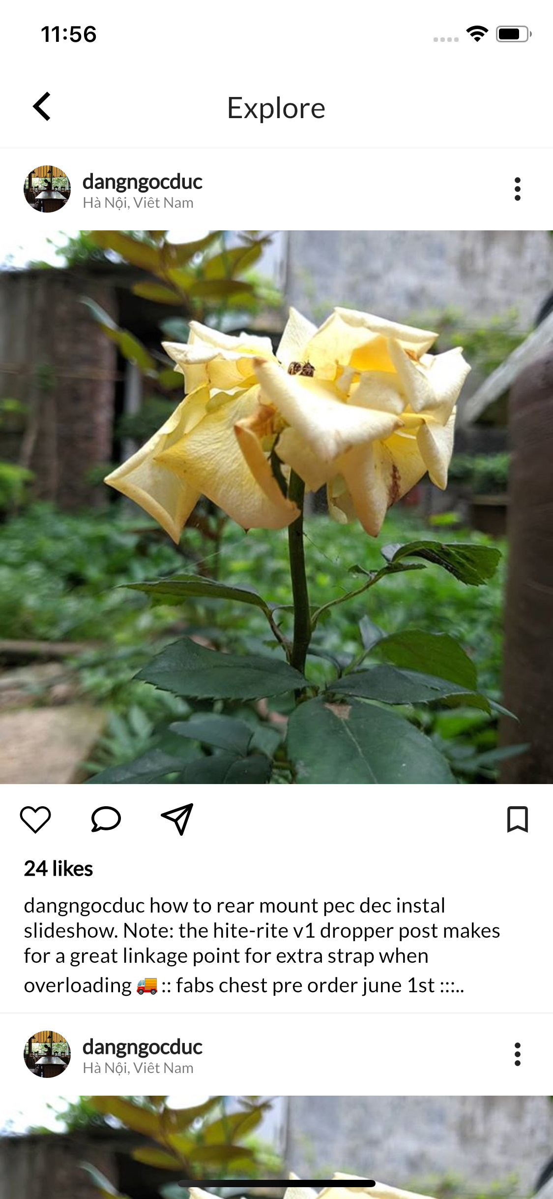 A Flutter Instagram UI Clone Support Night Mode