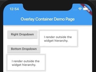 A flutter widget which renders its child outside the original widget hierarchy
