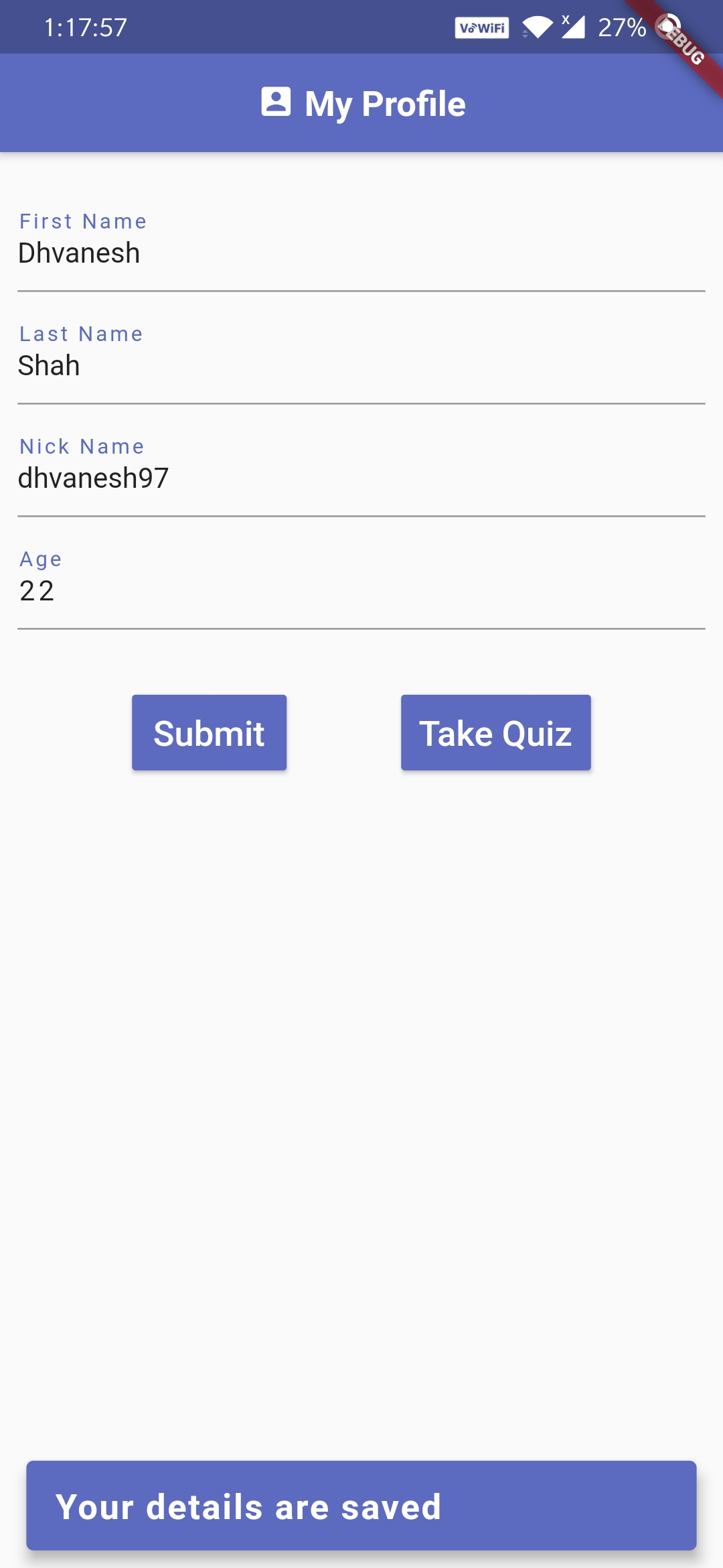 A simple yet elegant quiz app developed with Flutter