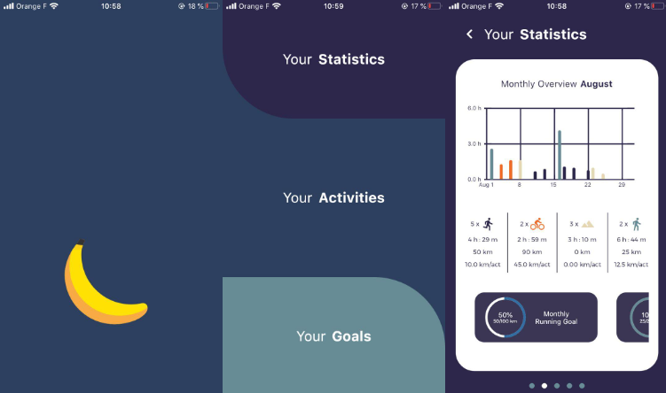 A Flutter app visualizing your sports activity data