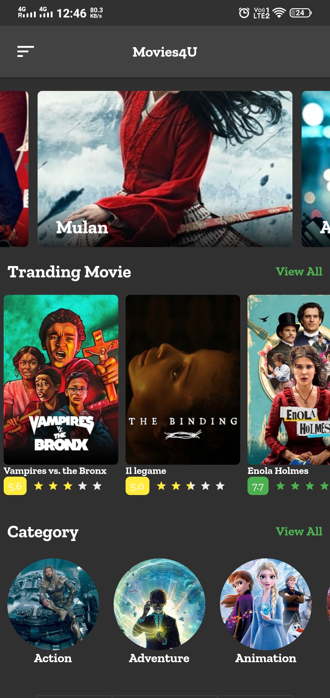 A fetch latest upcomming movies app with flutter