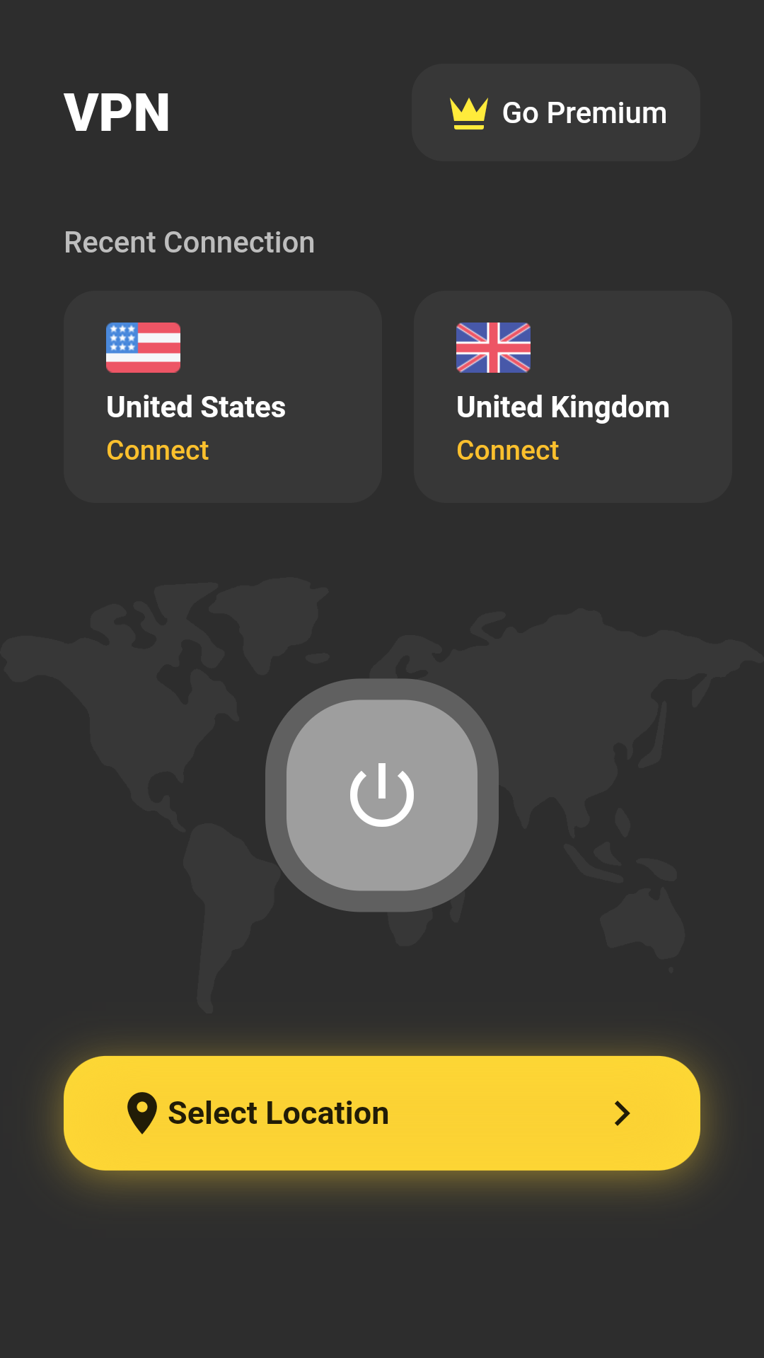 A VPN app template built with Flutter