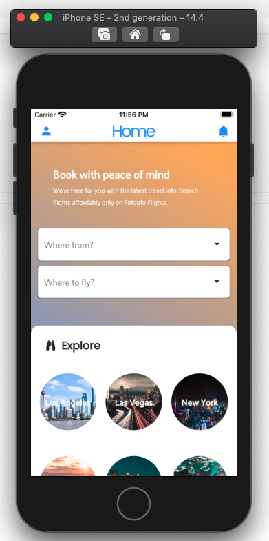 A Flight booking/reservation app built with Flutter