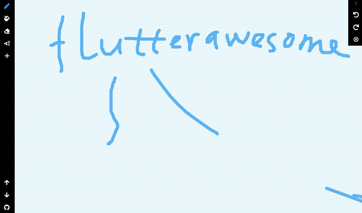A Free online drawing app built using flutter