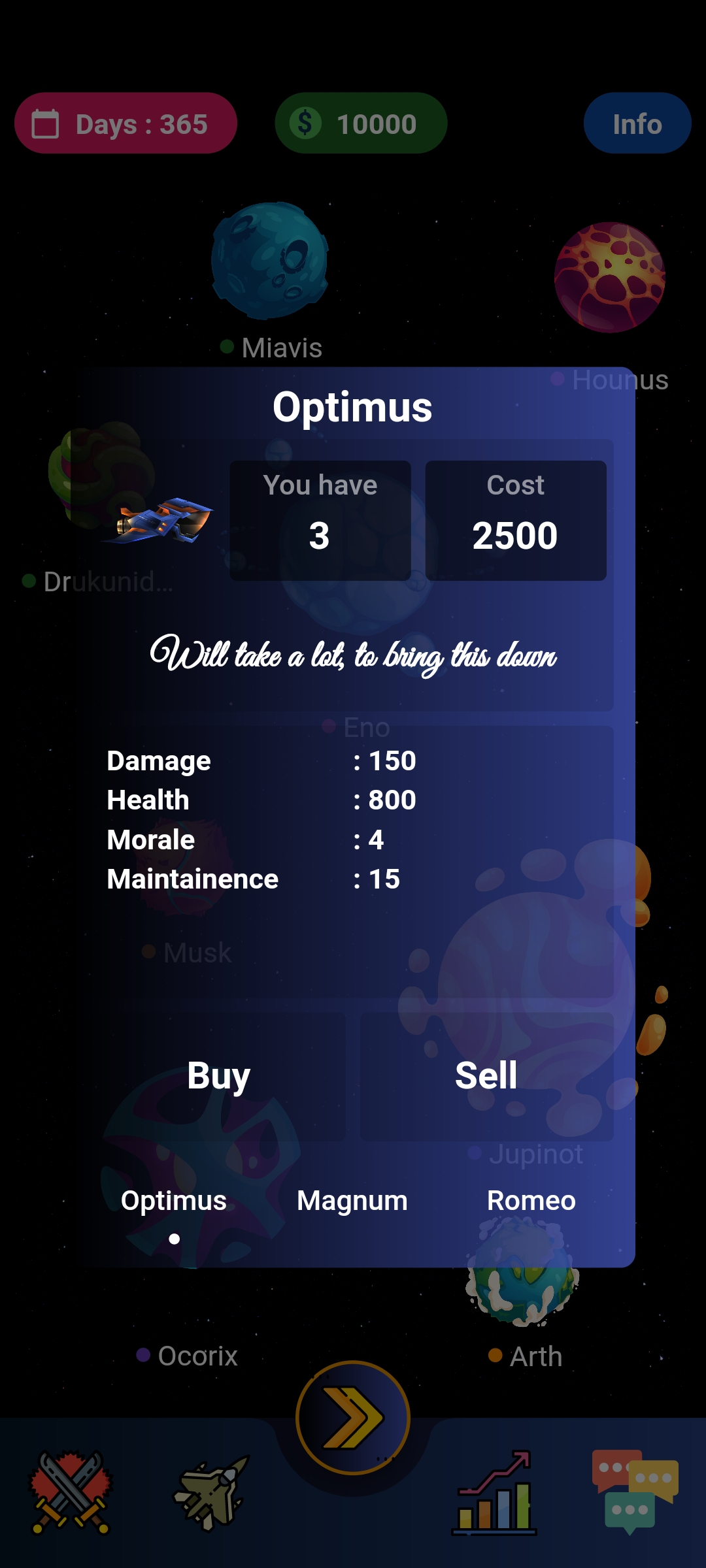 Space Themed Turn-Based Strategy Game developed in Flutter | Best
