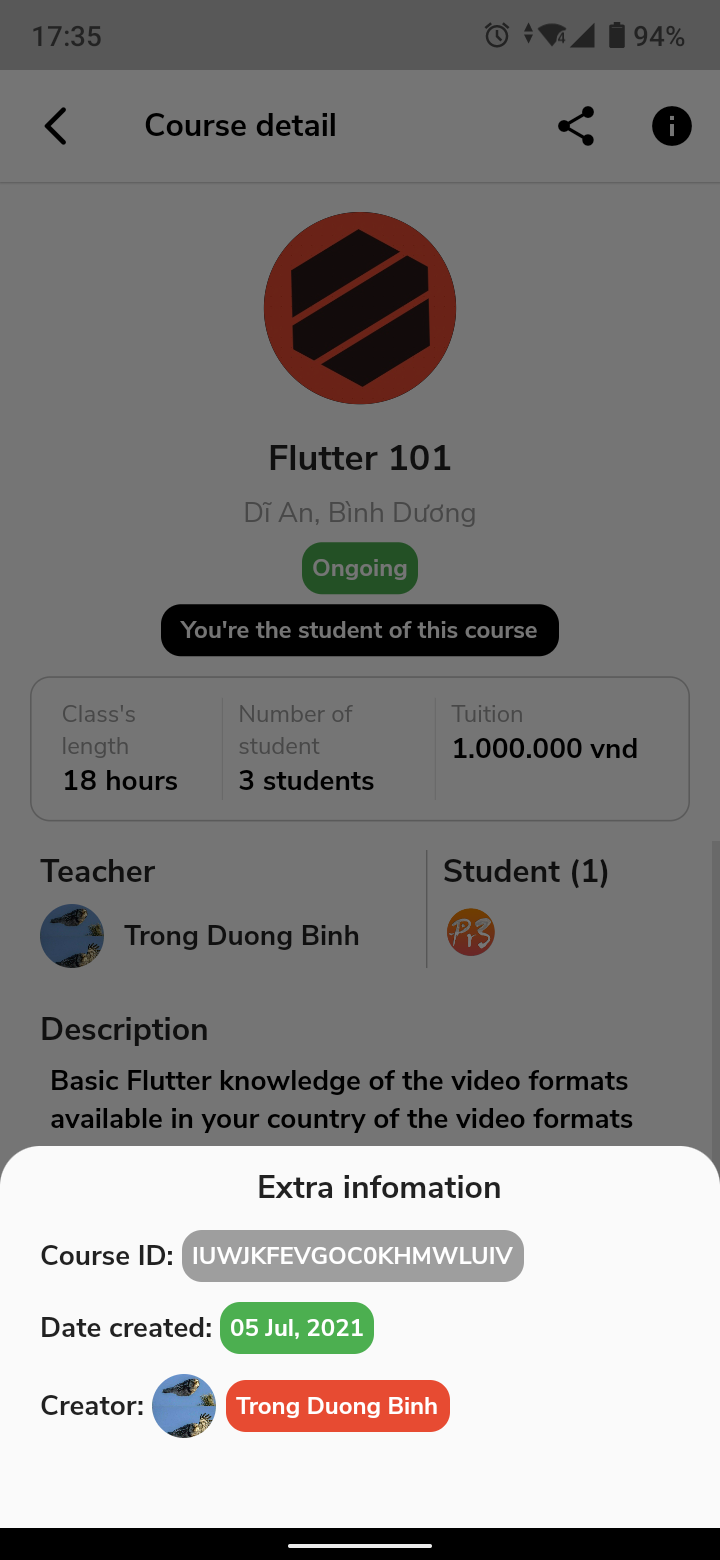 A flutter app bridges the Gap between Tutors and Learners