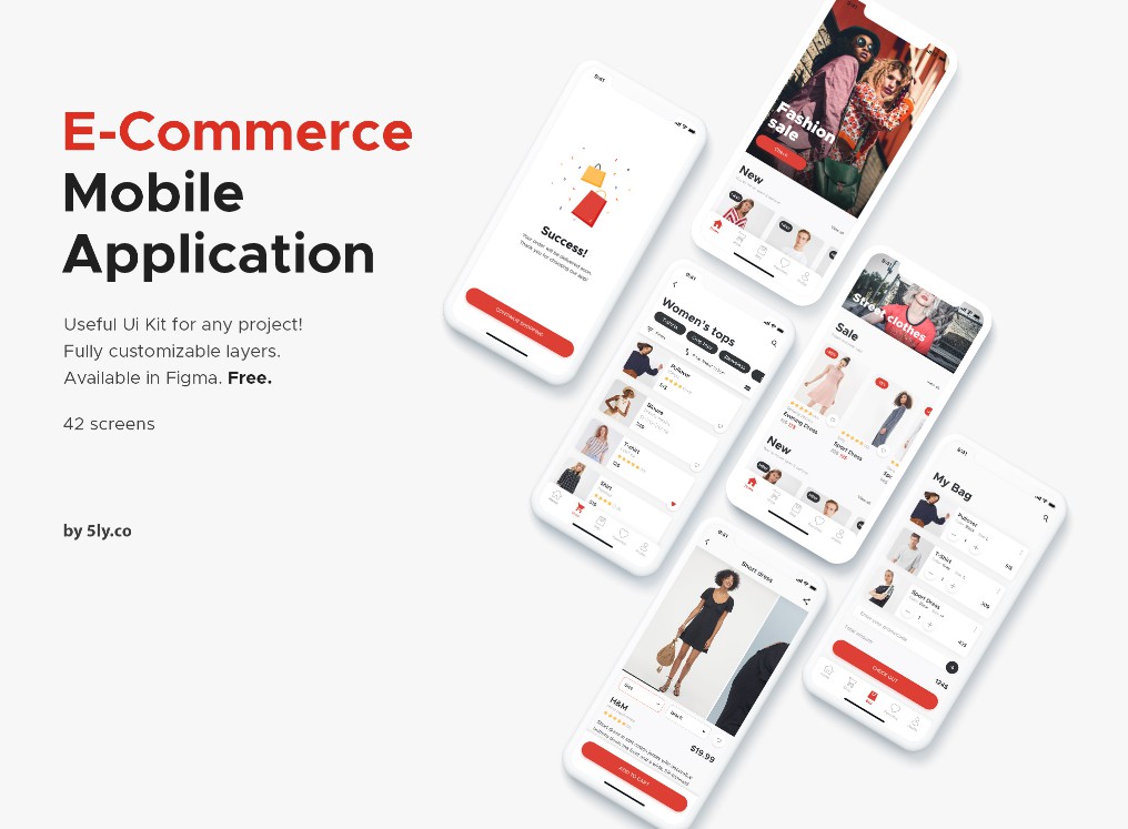 E-commerce Fashion App Build with Flutter