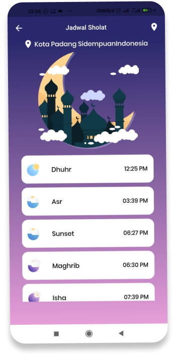 A free Quran app build with flutter