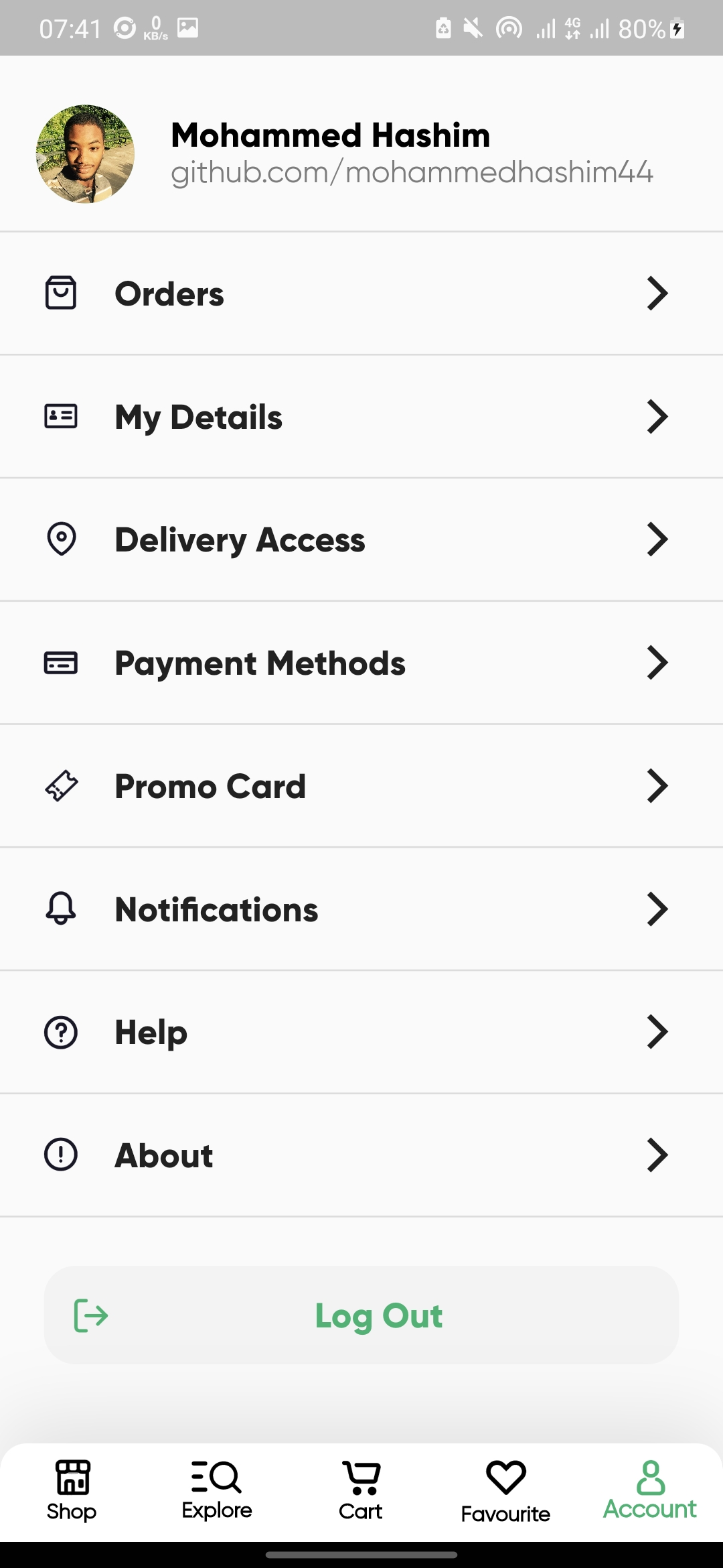 Grocery App UI Build with flutter