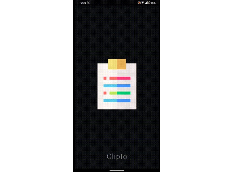 Flutter application for the web-app ClipIo