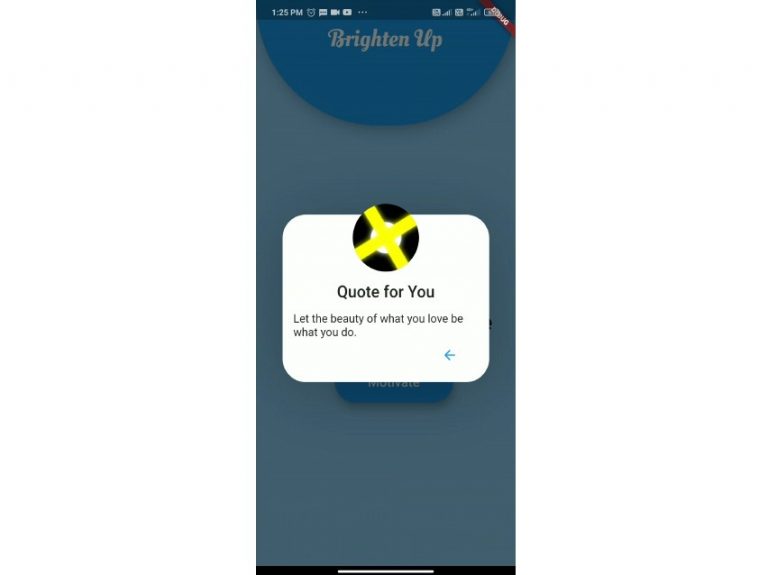 Speaking Motivational App Build With Flutter