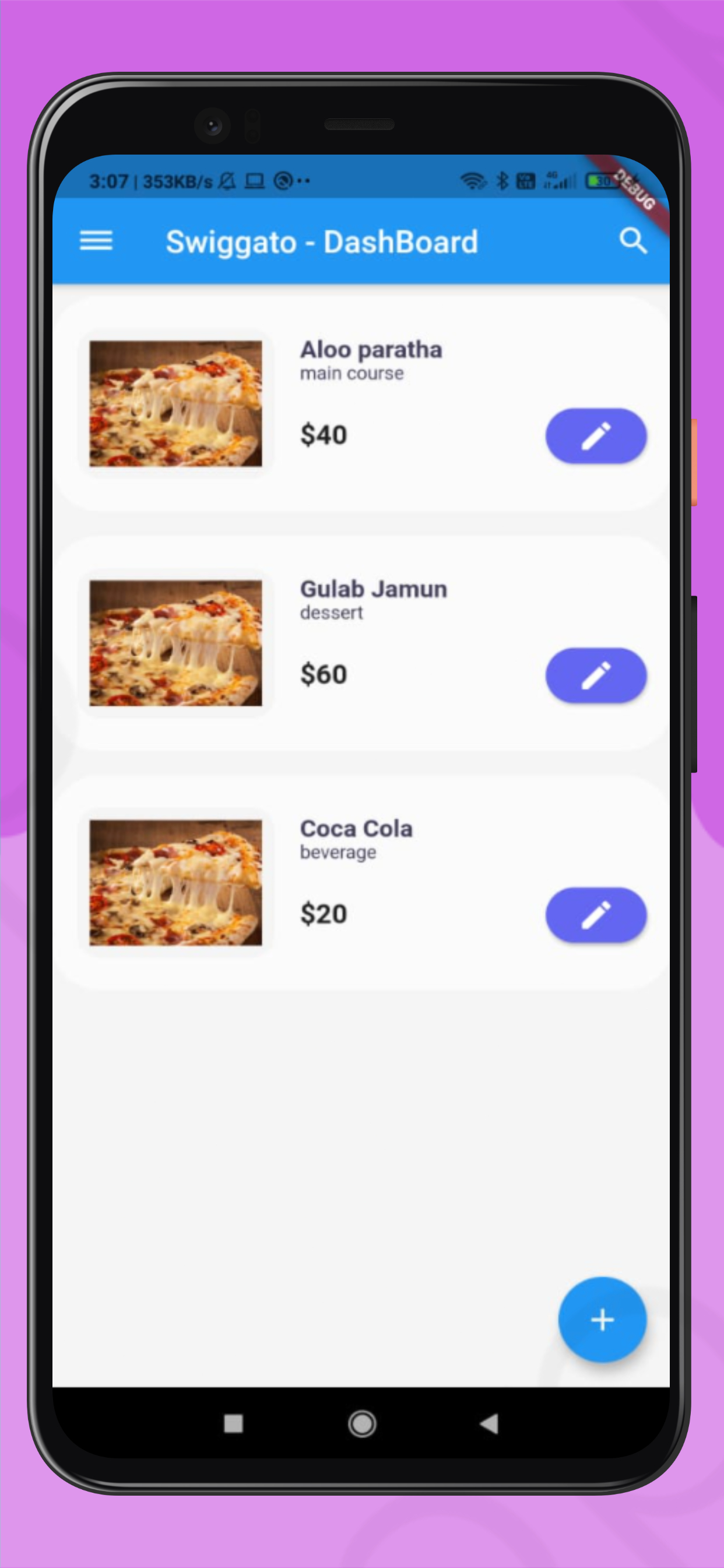 A Food Ordering App made with Flutter, node and using MySQL Database