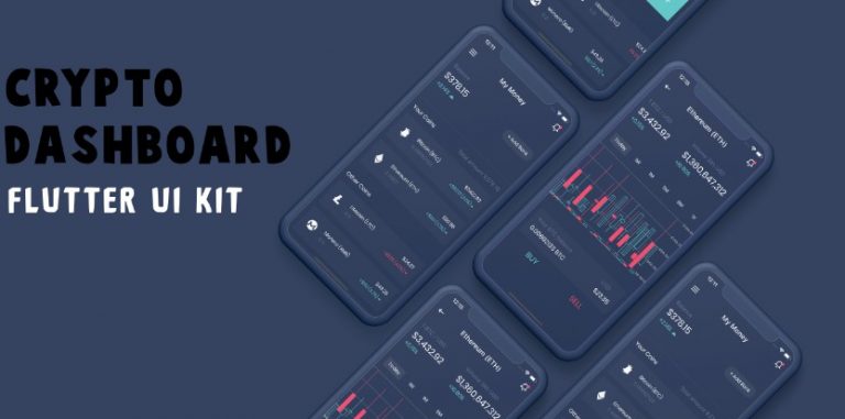 A Free Crypto Dashboard Flutter UI Kit