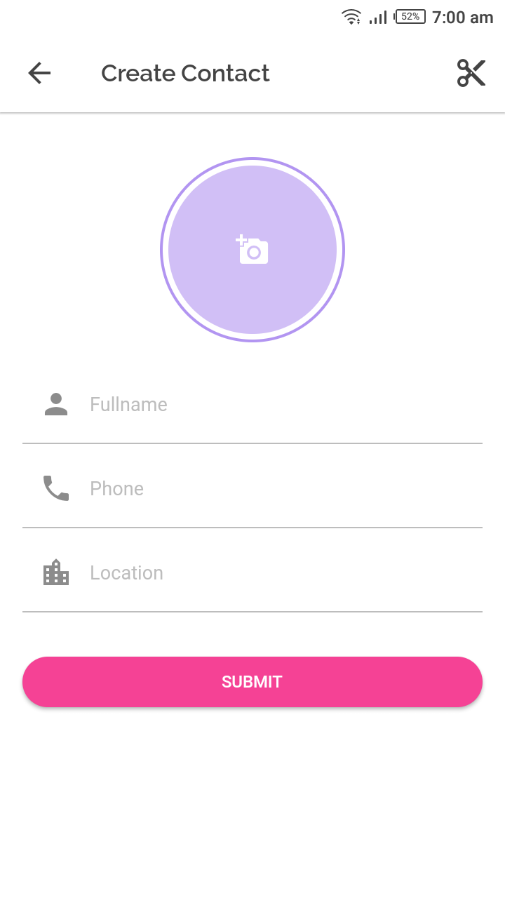 Managing a Fashion designer's daily routine app with flutter