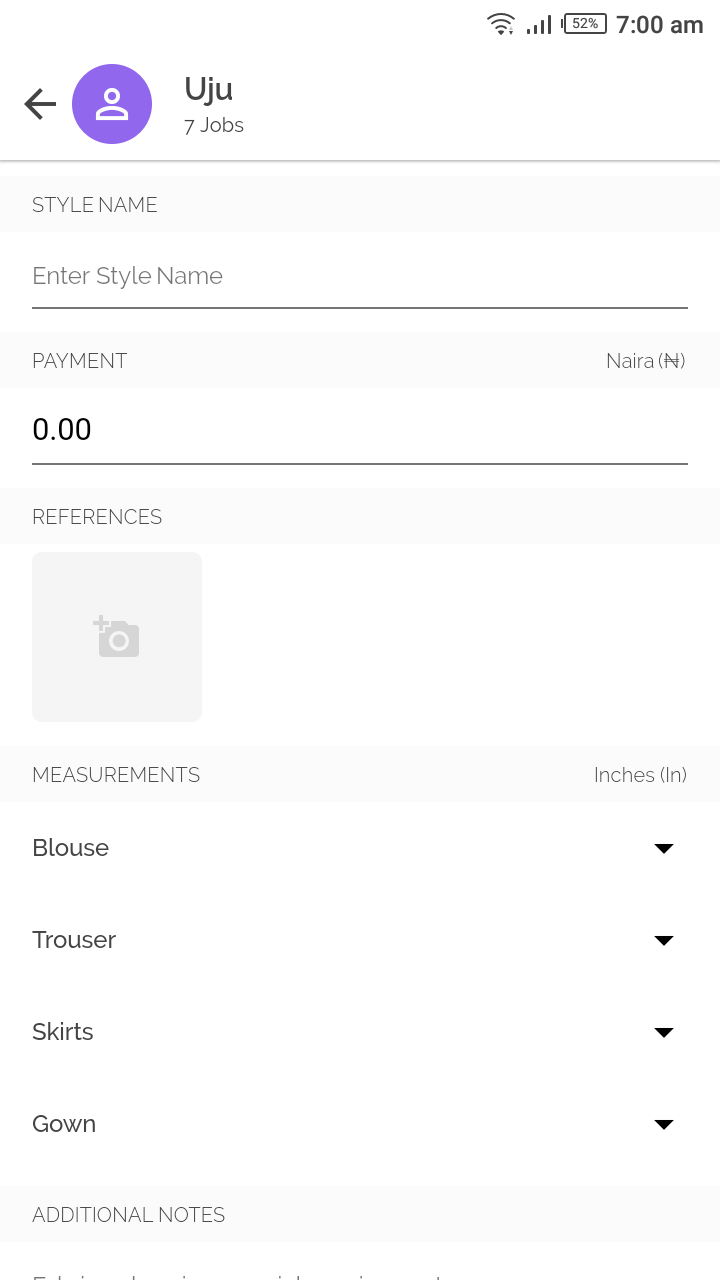 Managing a Fashion designer's daily routine app with flutter
