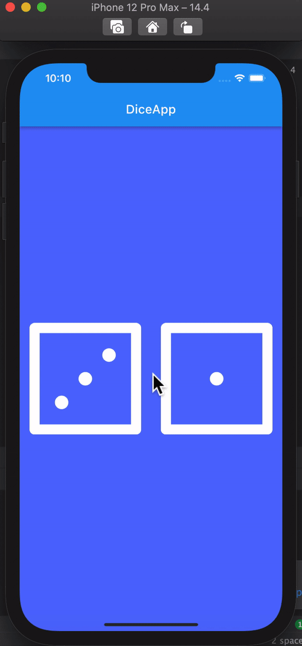 A Dice Game Built using Flutter