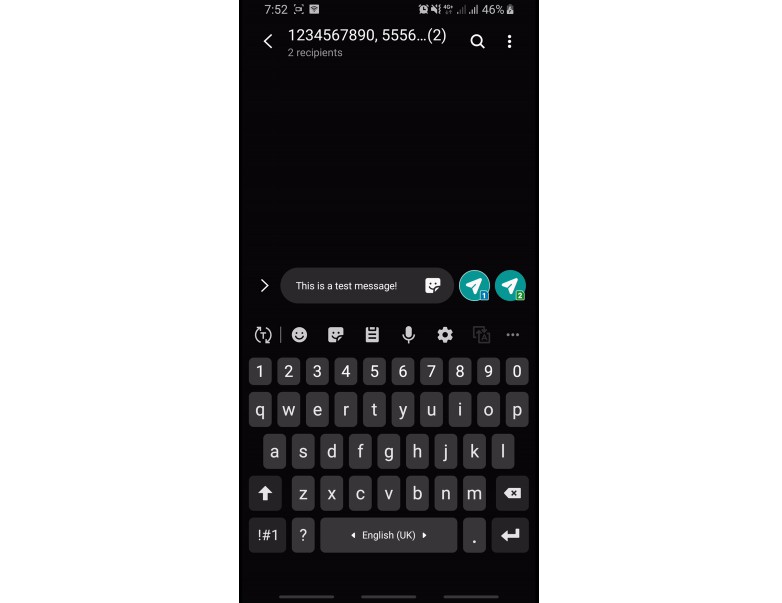 A Flutter Send SMS App