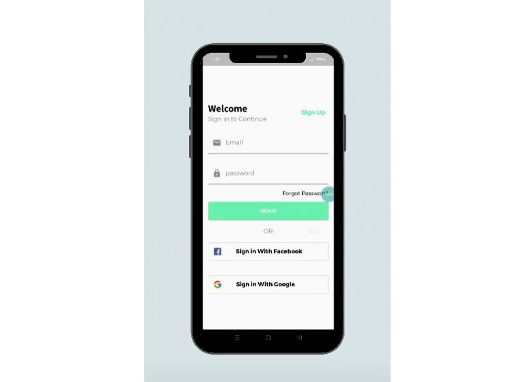 Shopping ui and Product Data Read firebase with flutter
