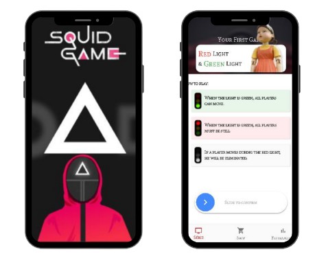 App Shop Squid Game with Flutter