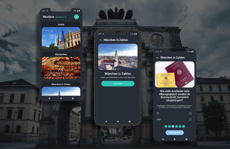 A flutter quiz app that helps you learn about the City of Munich