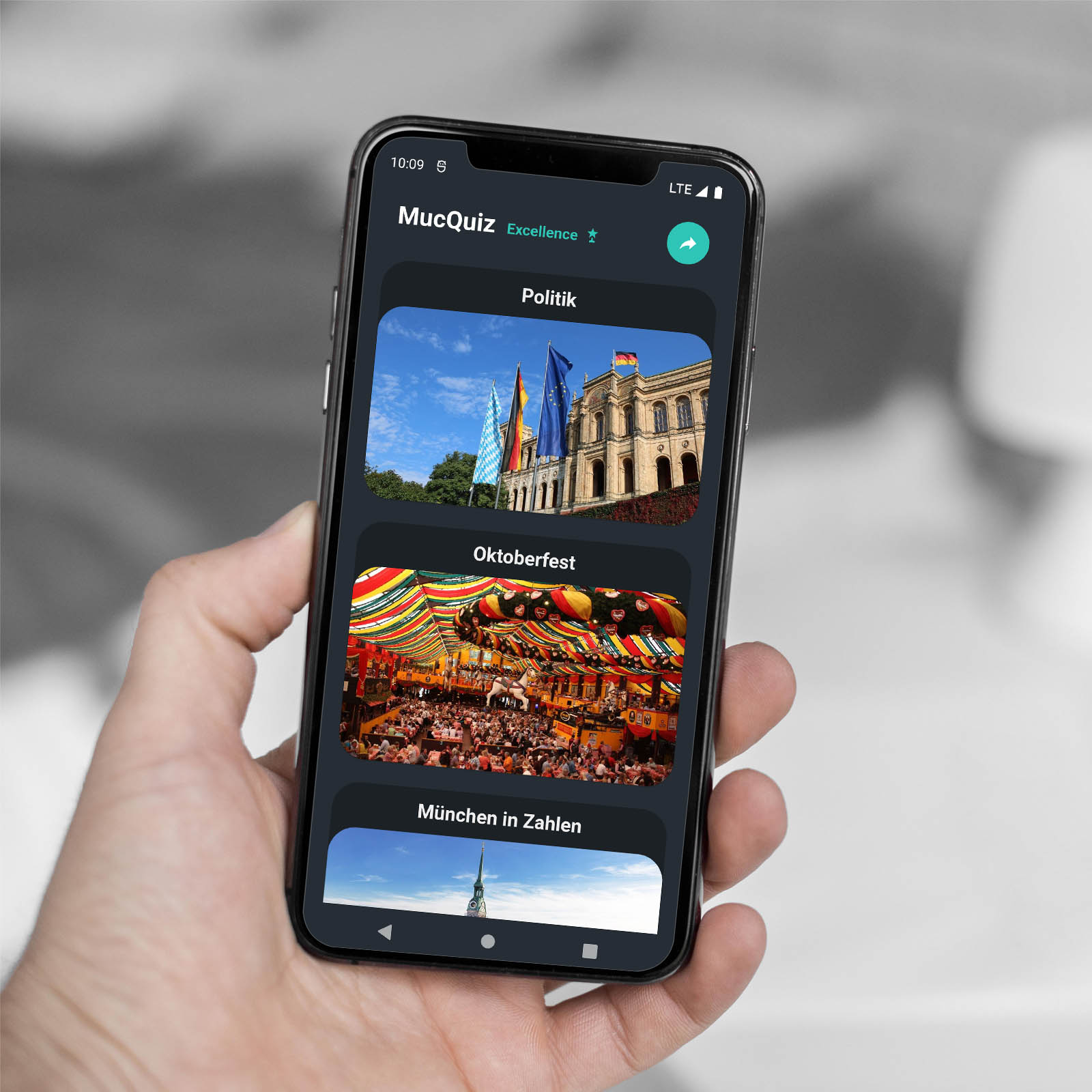 A flutter quiz app that helps you learn about the City of Munich