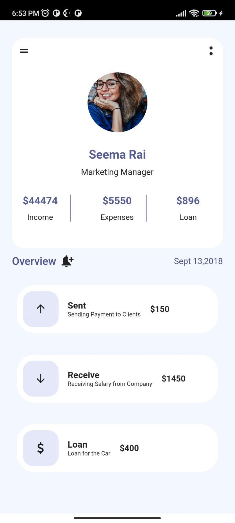 A Wallet Design UI With Flutter