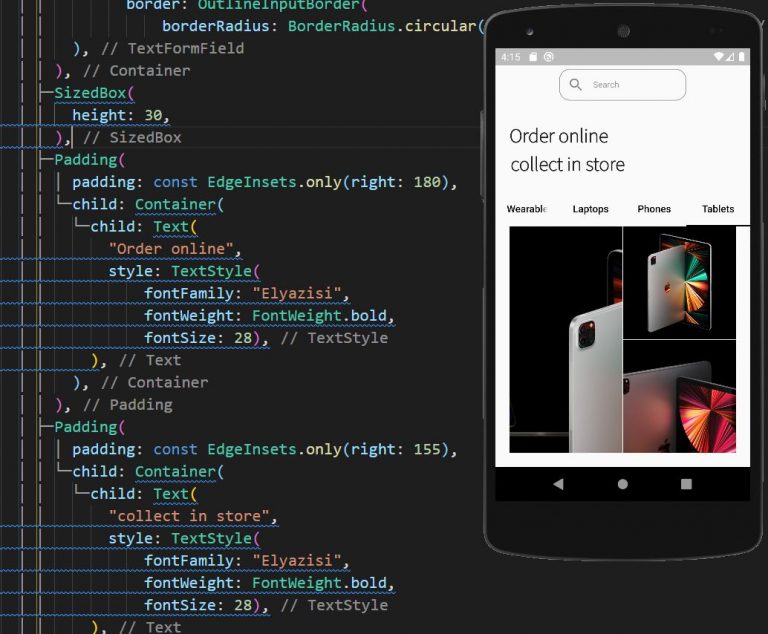 Apple Store Shopping App With Flutter