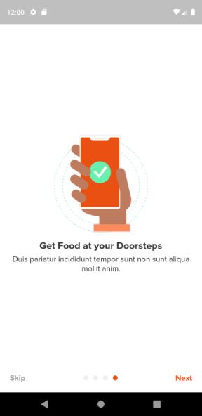 A food ordering app built with flutter and firebase