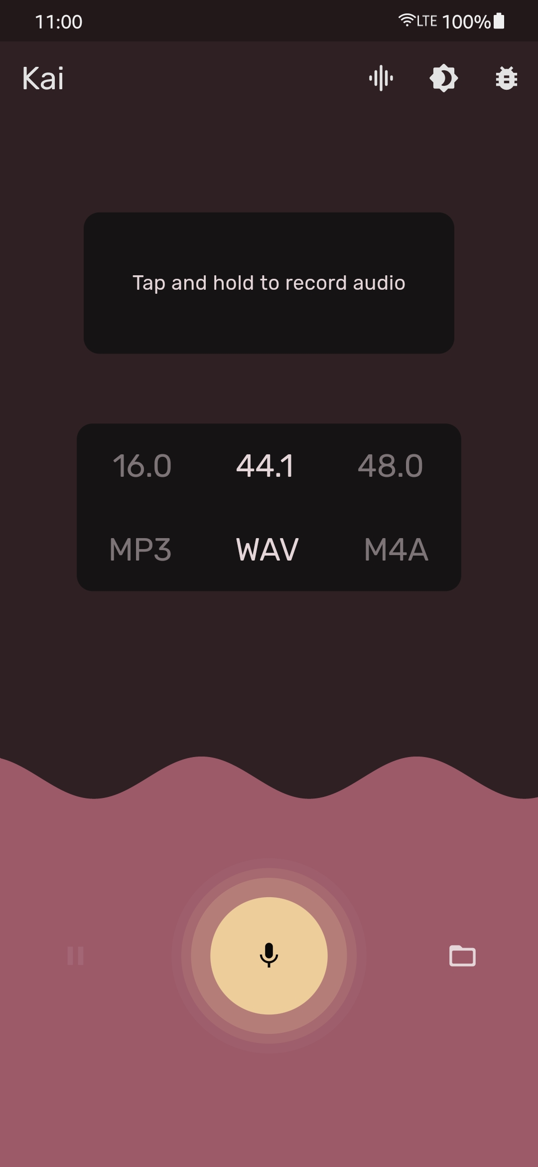 A feature-packed audio recorder app built using Flutter