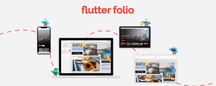 A platform adaptive Flutter app for desktop, mobile and web