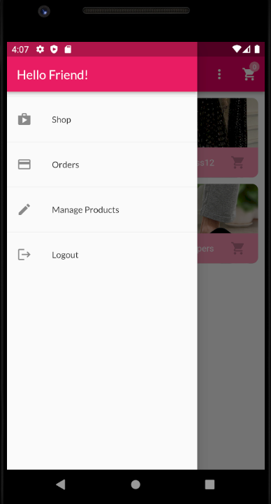 A simple eCommerce Shop Application developed using Flutter And Firebase