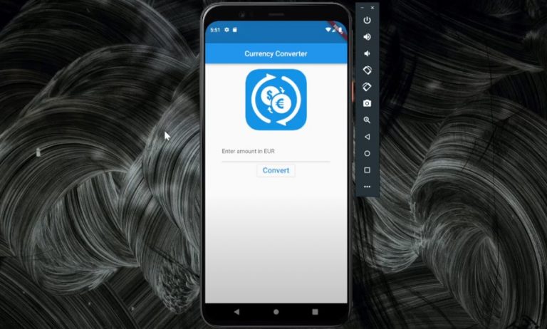 A flutter app that convert EUR to RON