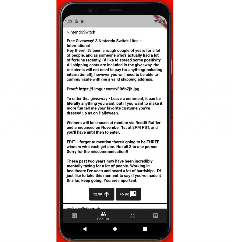 Redditech: use the Reddit API in order to build a mobile app