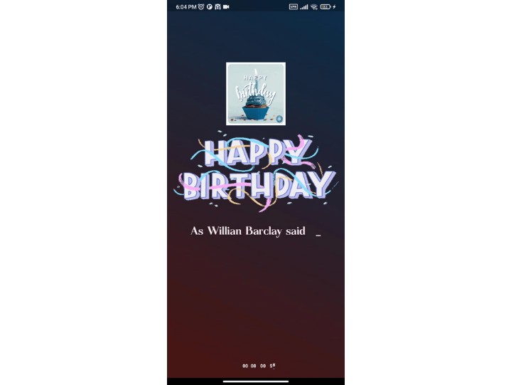 Simple but pretty cool birthday countdown app built using flutter