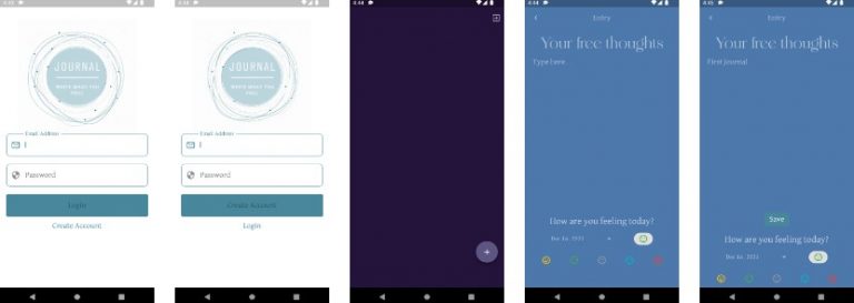 Simple Journal App With Auth Flow