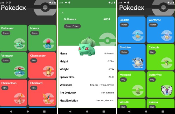 A Pokedex App Made With Flutter
