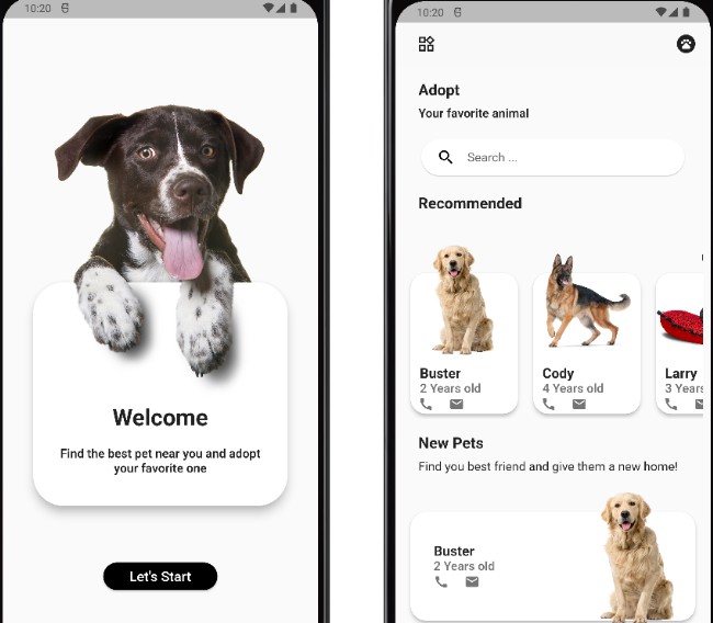 Dog Finder App Built With Flutter