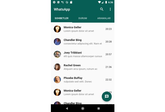 Whatsapp UI Clone For Flutter