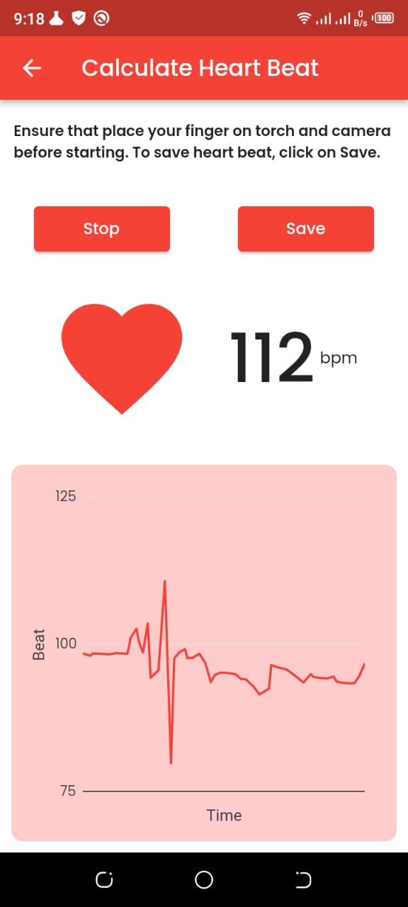 A flutter app which calculate your heart beat and takes few inputs and predict whether you have heart disease or not