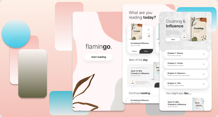 eBook (reading book) App UI Built With Flutter