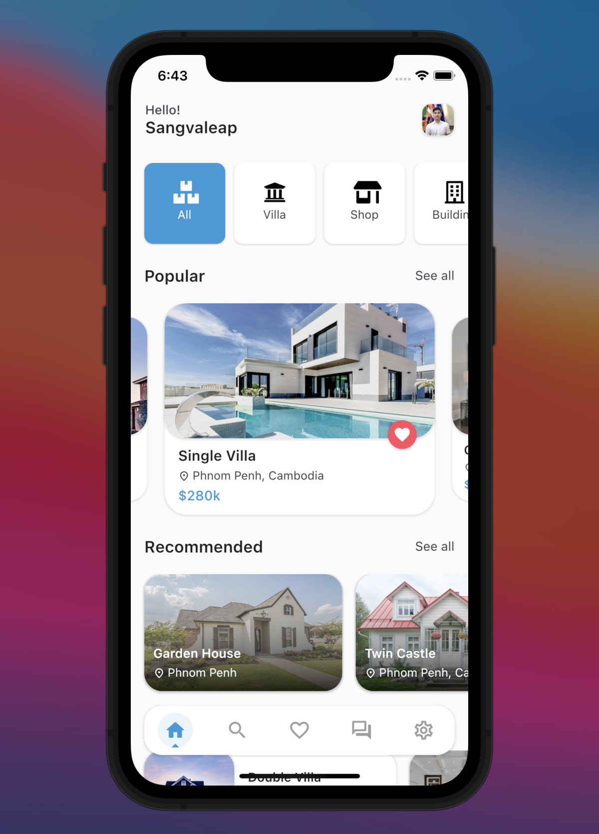 Real Estate App Built With Flutter