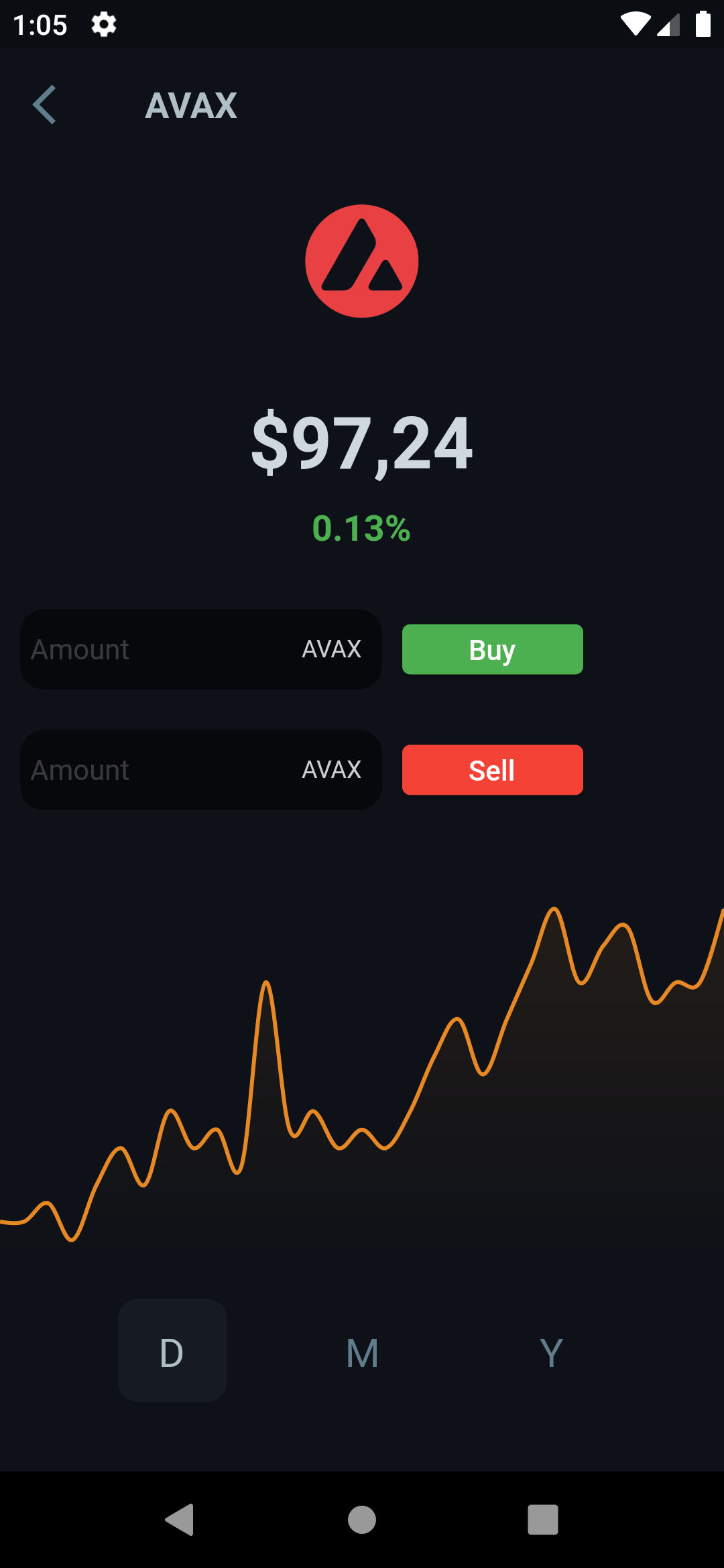 Exchange Market App Built With Flutter