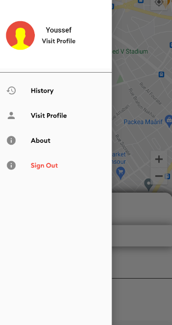 Taxi Rouge App With Flutter