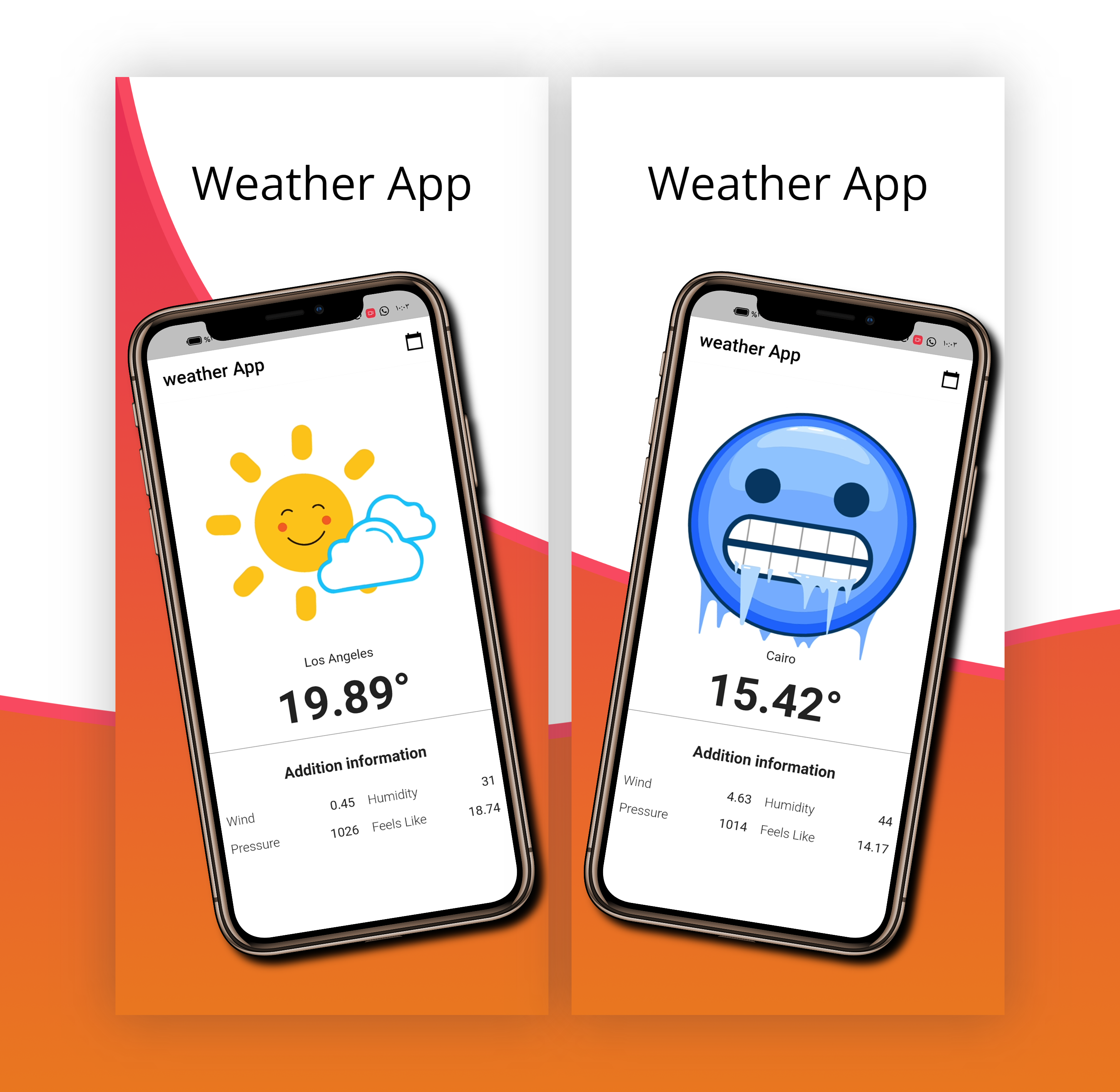 Simple Realtime Weather App With Api