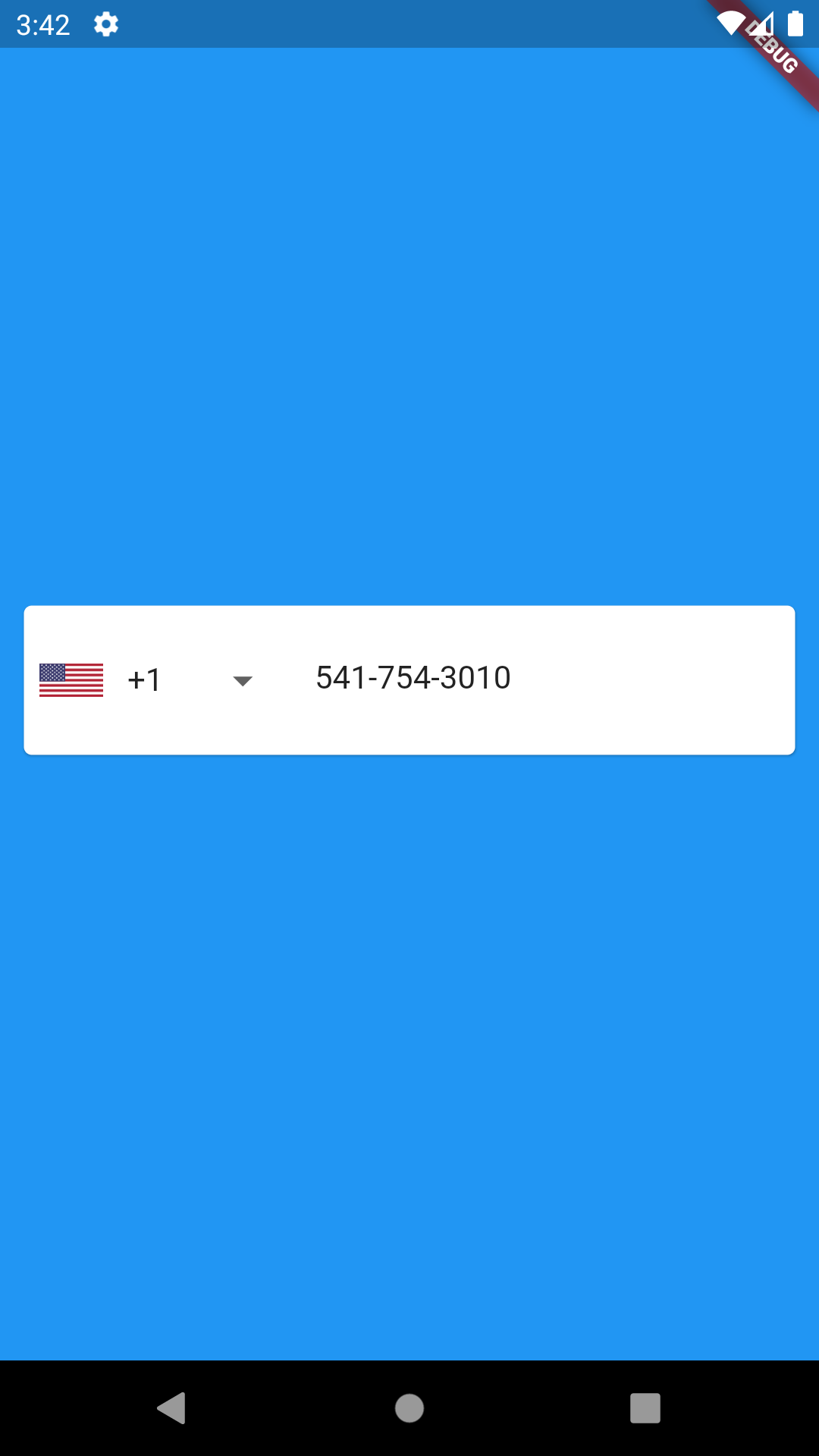A simple and customizable flutter package for inputting phone number in intl / international format uses Google's libphonenumber