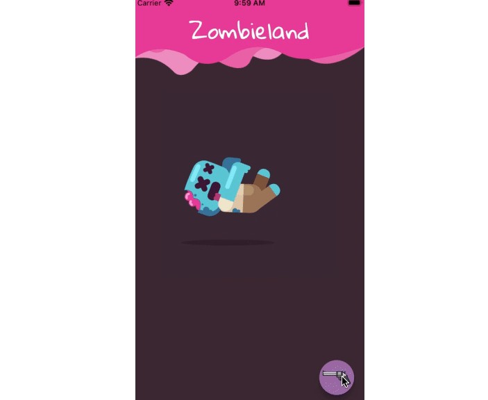 Zombieland Game Built With Flutter