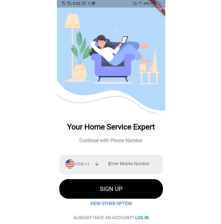 Home Service App Built With Flutter