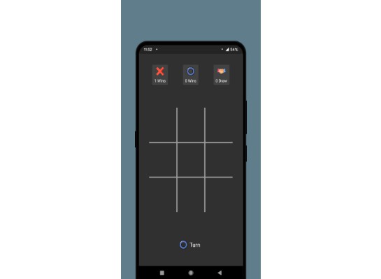 Multi player TIC-TAC-TOE game made using flutter